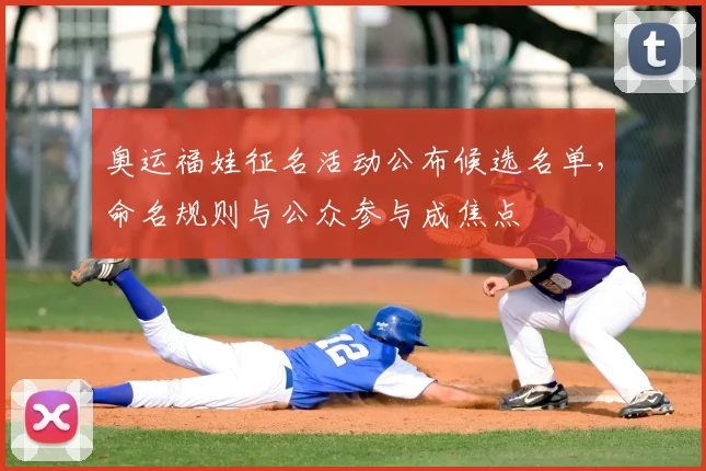 奥运福娃征名活动公布候选名单，命名规则与公众参与成焦点